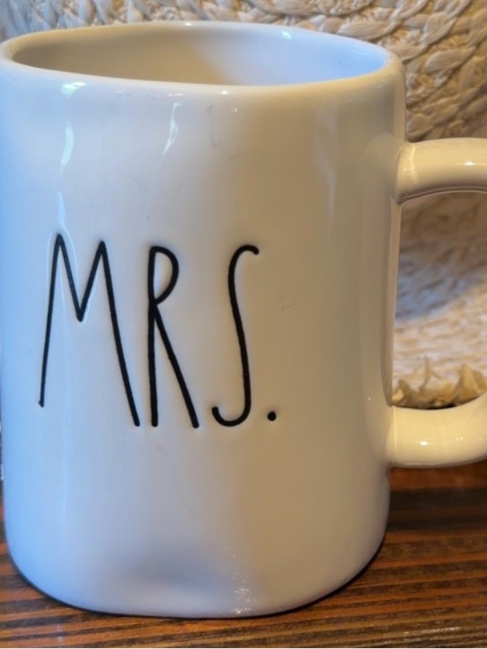 Rae Dunn Mug - White